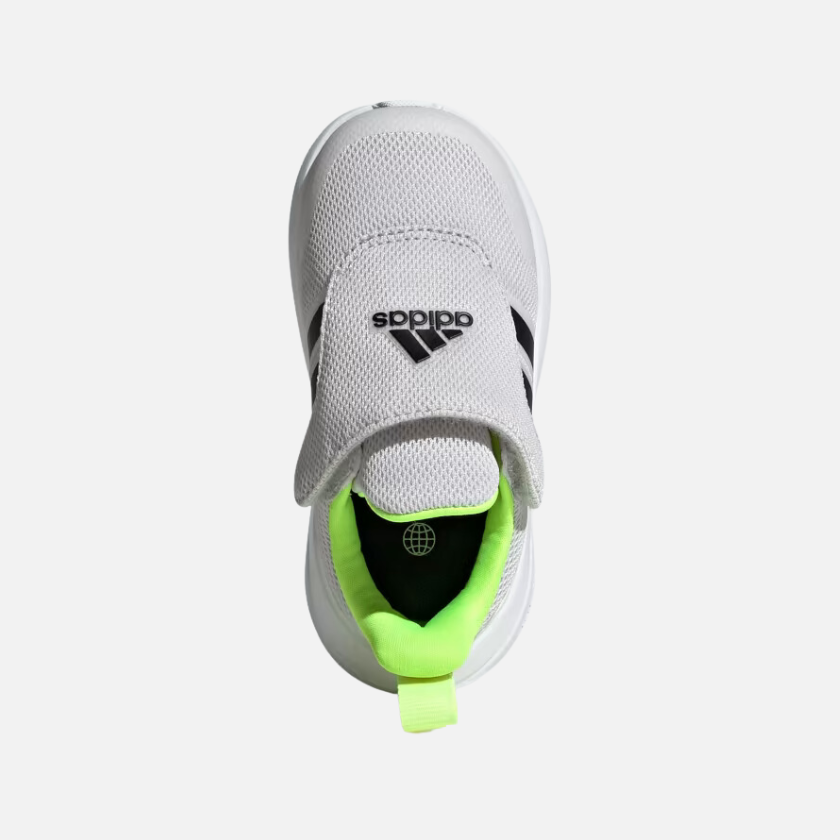 Adidas FORTARUN 2.0 Kids Unisex Shoes (0-3 Year)- Grey One/Core Black/Lucid Lemon