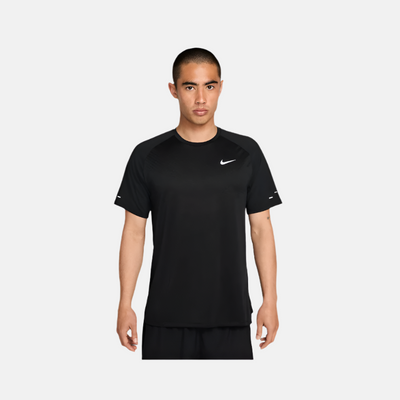 Nike Stride Dri-FIT ADV Short-Sleeve Men's Running T-shirt -Black