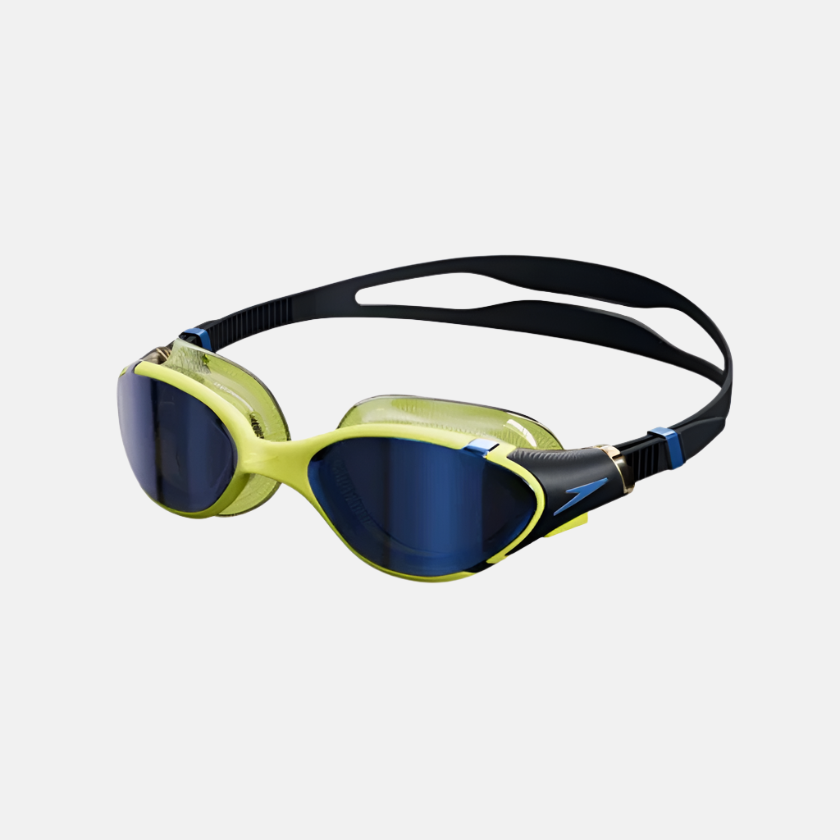 Speedo Biofuse 2.0 Mirror Lens Swim Goggles -Yellow/Smoke