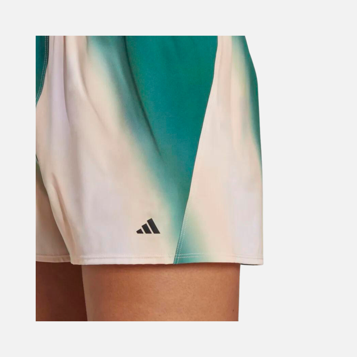 Adidas Train Icons Allover Print Woven Women Training Short -Collegiate Green/Black