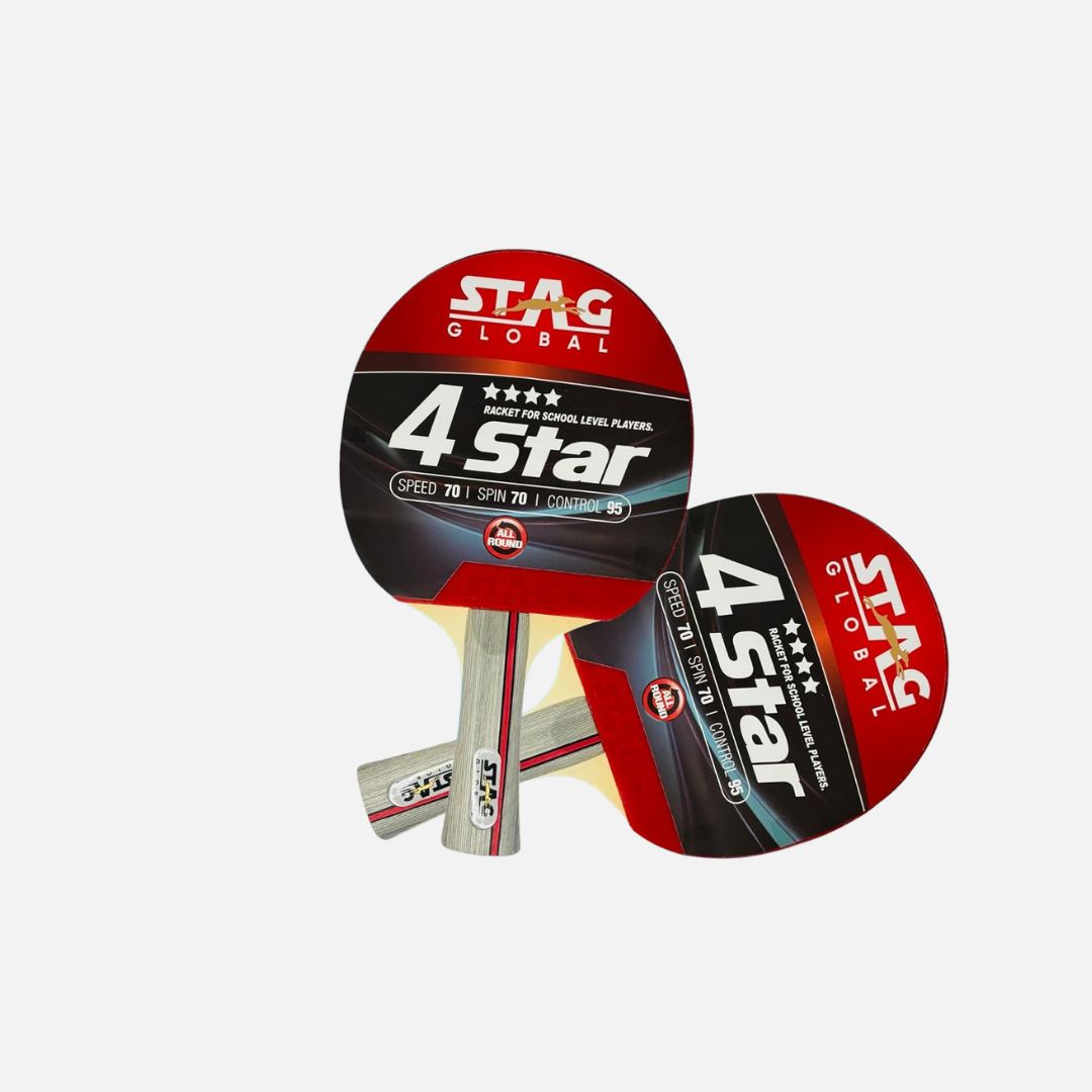 STAG GLOBAL 4 Star Table Tennis Racket