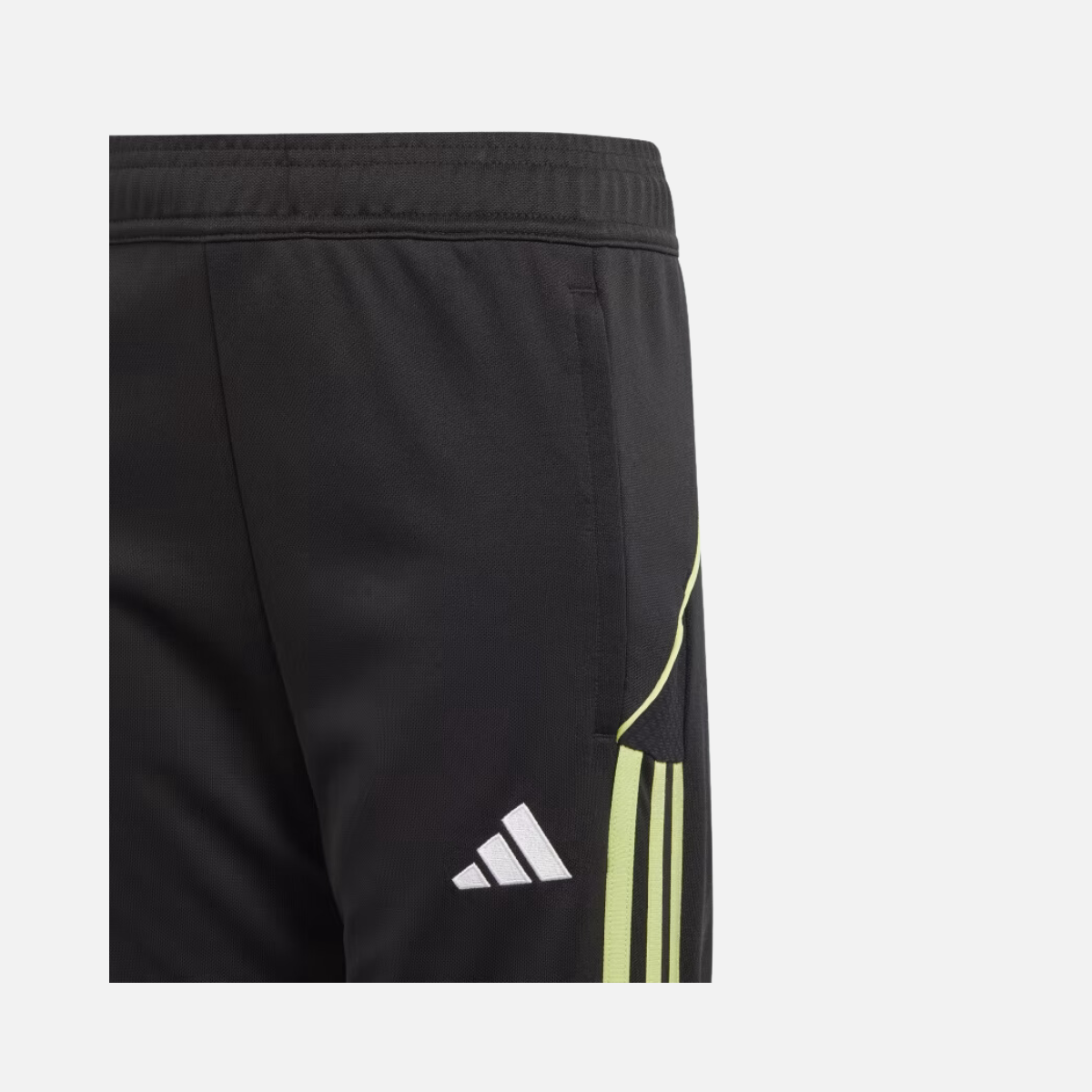 Adidas Tiro 23 League Kids Unisex Training Pants (7-16 Years) -Black / Pulse Lime