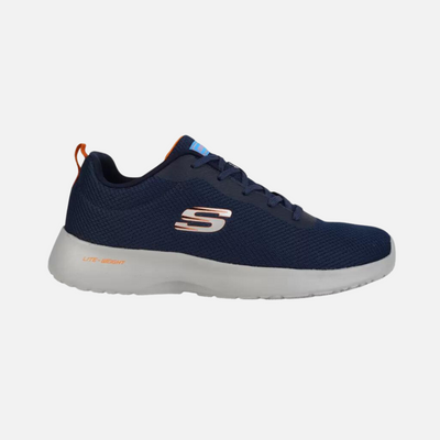 Skechers Dynamight Men's Running Shoes -Navy/Orange