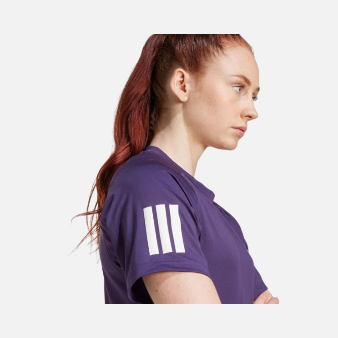 Adidas Club 3-Stripes Tennis Climacool Tee