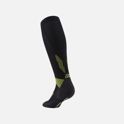 Cep Core Run Socks Tall Men - black/lime