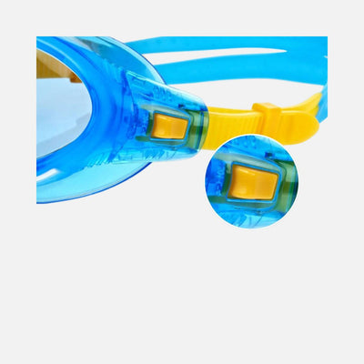 Speedo Unisex Kids Rift Tint-Lens Goggles (Age Range - 6-14 Years) - Blue & Orange