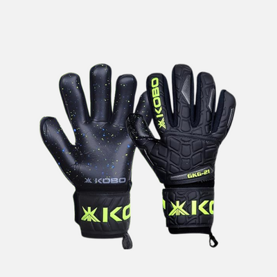 Kobo GKG-21  Football Goal Keeper Gloves Adult -Black