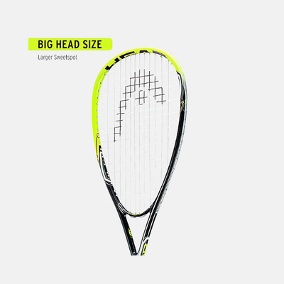 Head AFT Blast Squash Racket -Yellow/Black