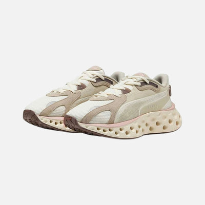PUMA SOFTRIDE FREQUENCE WNS BEIGE WOMEN'S RUNNING SHOES