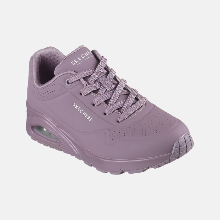 Skechers Uno - Stand Air Women's Lifestyle Shoes - Dark Mauve