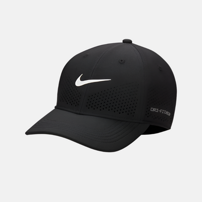 Nike Dri-FIT ADV Club Structured Swoosh Cap -Black/White