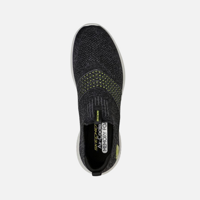 Skechers Ultra Flex 3.0 - Wintek Men's Walking Shoes -Black/Lime