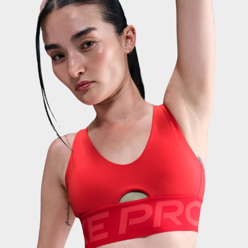 Nike Pro Indie Plunge Medium Support Padded Sports Bra