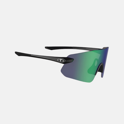 Tifosi Vogel SL Single Lens Sunglasses -Gloss Black/Smoke Green