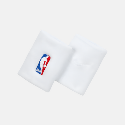 Nike NBA Dri-FIT Basketball Wristbands (1 Pair) -White/White/Black/Black