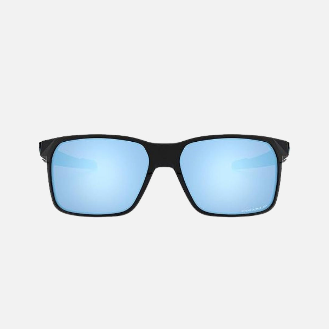 Oakley Portal X Sunglasses Black/Prizm Deep Water Polarised Lenses
