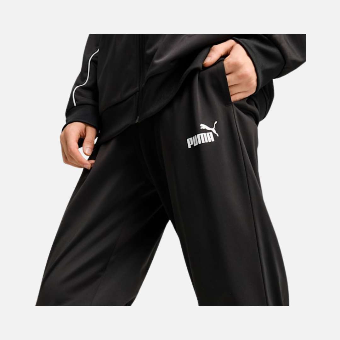 PUMA ESS PIPING WOVEN SUIT OP BLACK