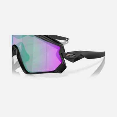 Oakley Wind Jacket Prizm Road Jade Lenses, Matte Black Frame