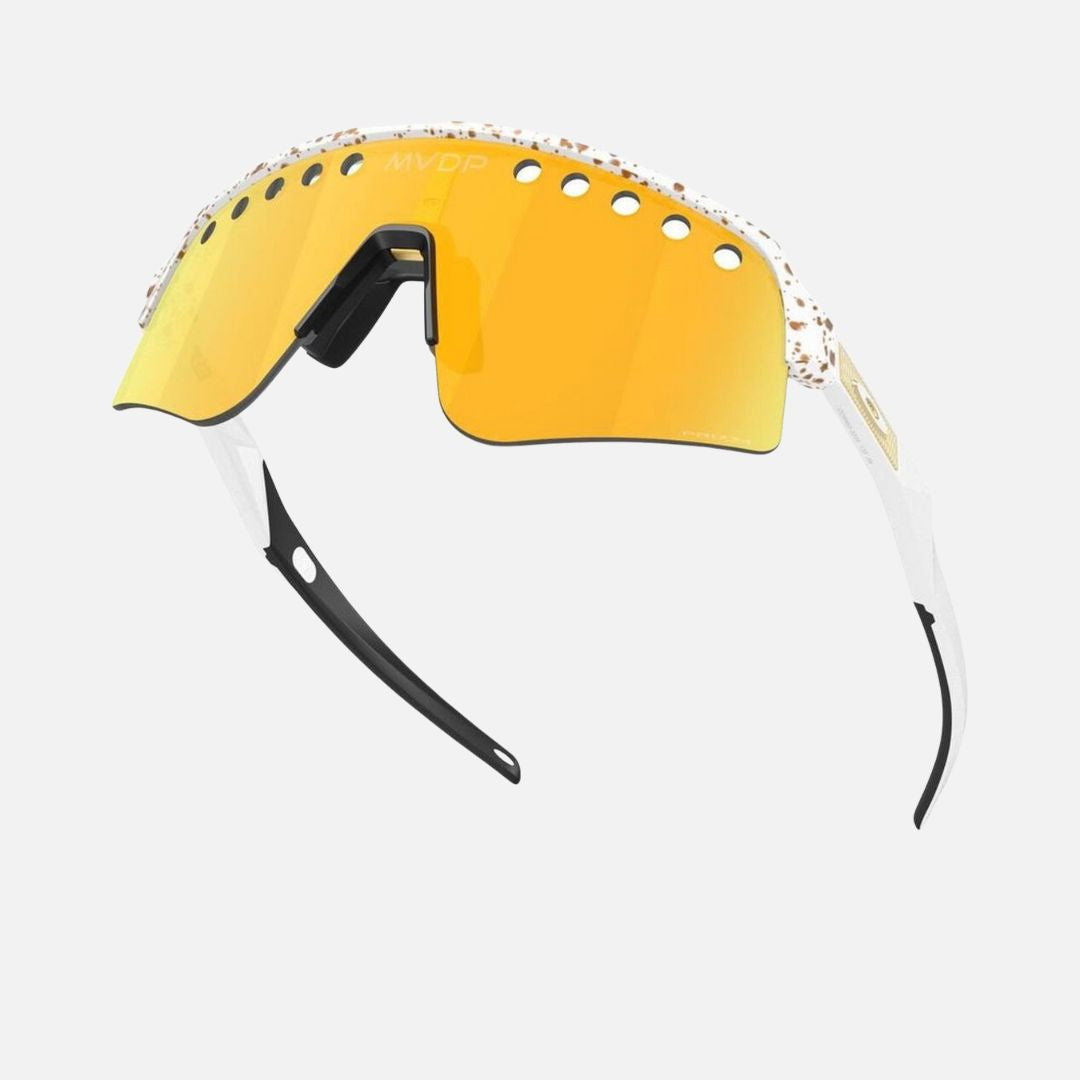 Oakley Sutro Lite Sweep Sunglasses MVDP White Splatter/Prizm 24K