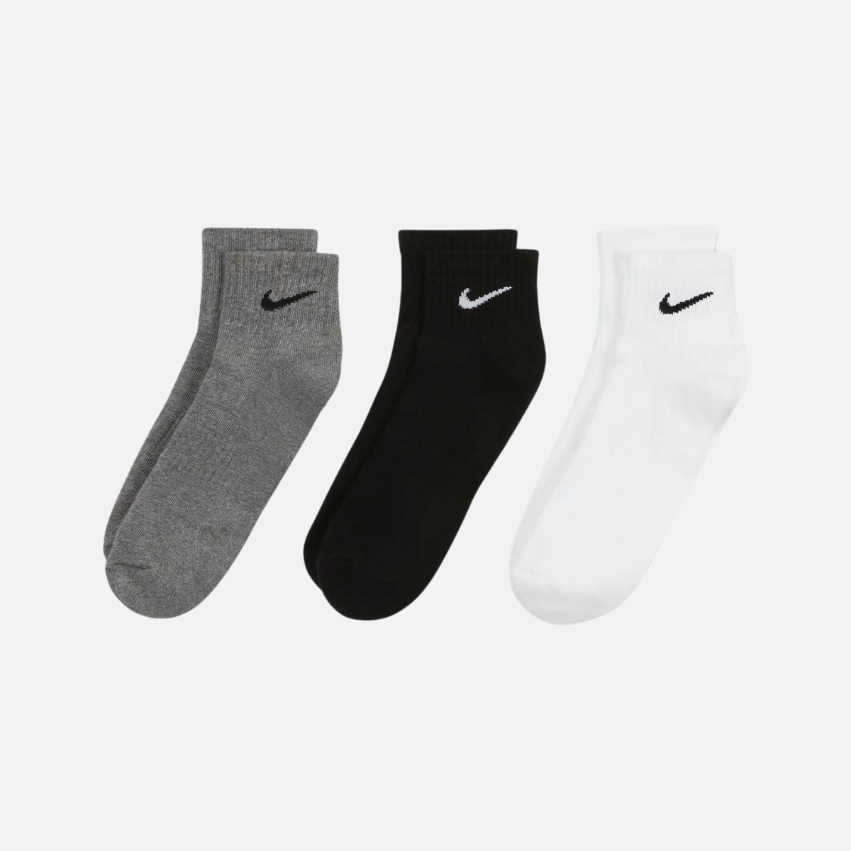 Nike Everyday Cushioned Training Ankle Socks (3 Pairs) -Multi-Colour