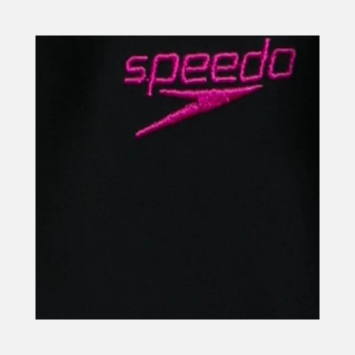 Speedo Active Contrast Kids Girl Capri -Black/Electric Pink
