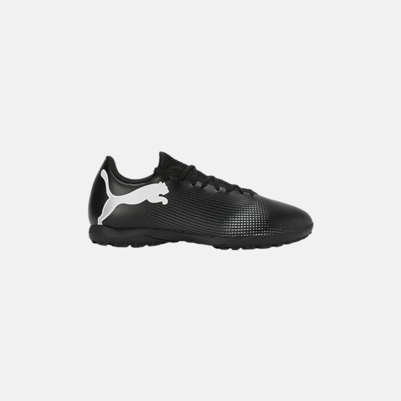 Puma Men Future 7 Play TT Football Shoe - Black/White