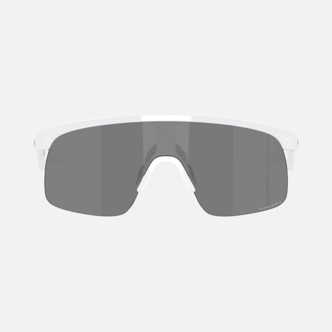 Oakley Youth Resistor Sunglasses Pearl White/Prizm Black Lenses