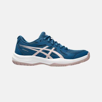 Asics Upcourt 6 Women's  Badminton Shoes -Rich Navy/Watershed Rose