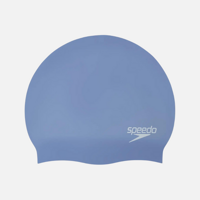 Speedo Adult Long Hair Swimming Cap -Black/Blue-Purple/Pink