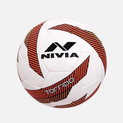 Nivia Torrido Pu Football -White/orange