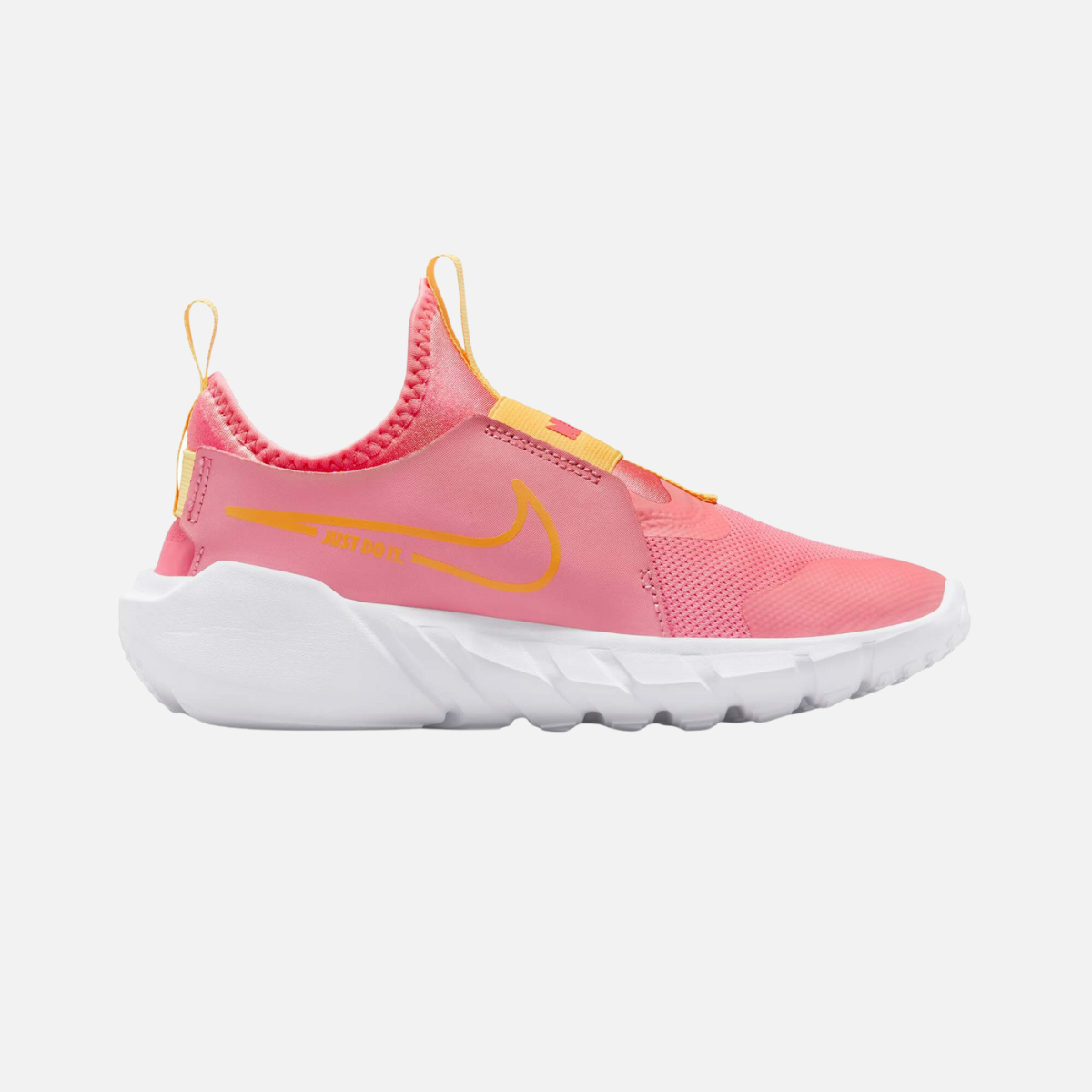 Nike Flex Runner 2 Kids Running Shoes -Coral/Citron pulse/Pink