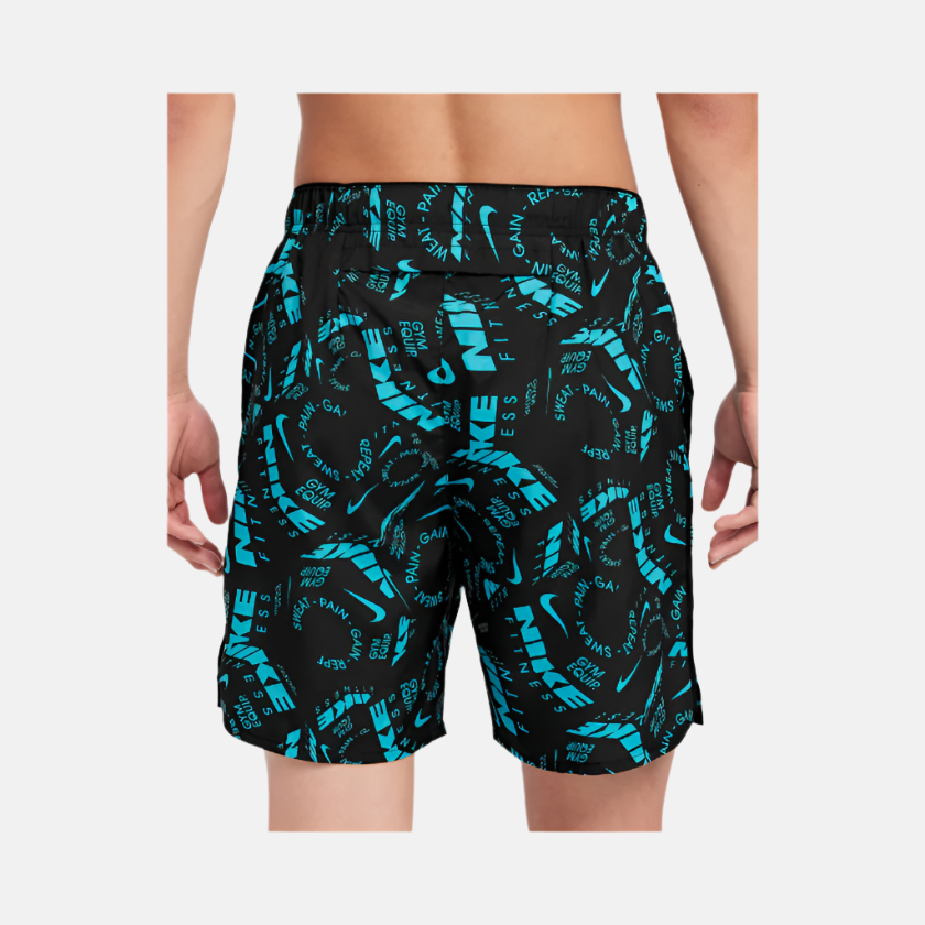 Nike Challenger 7" Dri-FIT Unlined Men's Versatile Shorts -Black/Dusty Cactus/Black/White