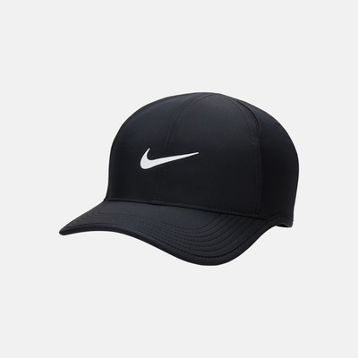 Nike Dri-FIT Club Unstructured Featherlight Cap – Black/White
