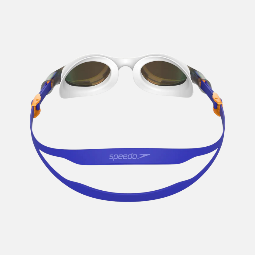 Speedo Vue Mirror Adult Goggles -White/Blue