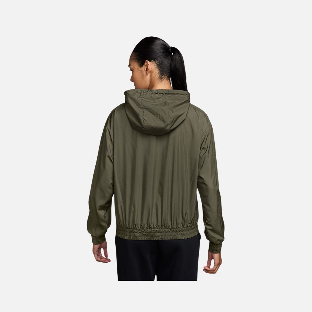 Nike Women's Classic Woven Loose UV Protection Hooded Jacket