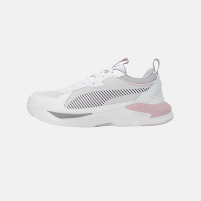 Puma X- Ray Airflex Womens Lifestyle Shoes -White-Silver Mist-Dewdrop