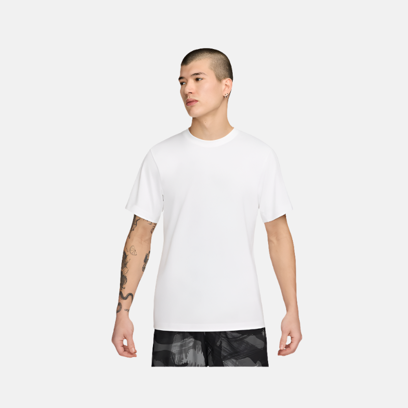 Nike Dri-FIT Primary Men's Training T-Shirt -White/White