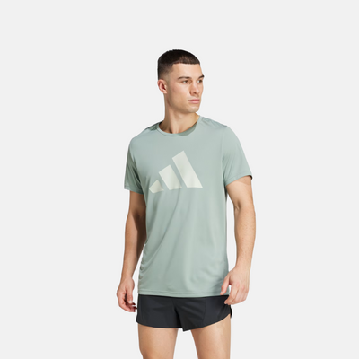 Adidas Run It Tee – Silver Green