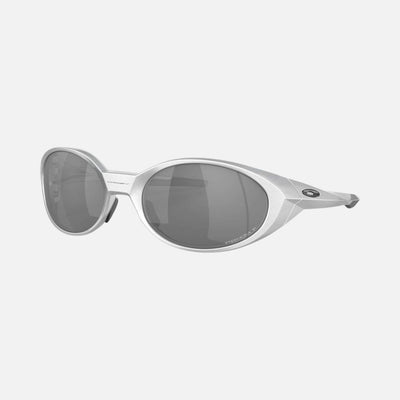 Oakley Eyejacket Redux Sunglasses Silver/Prizm Black Polarised Lenses