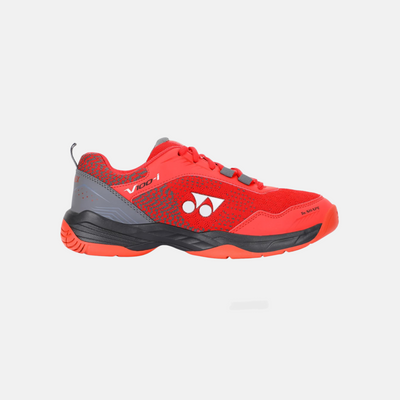 Yonex V100‑I Badminton Shoes – Red Velvet / Night Shadow