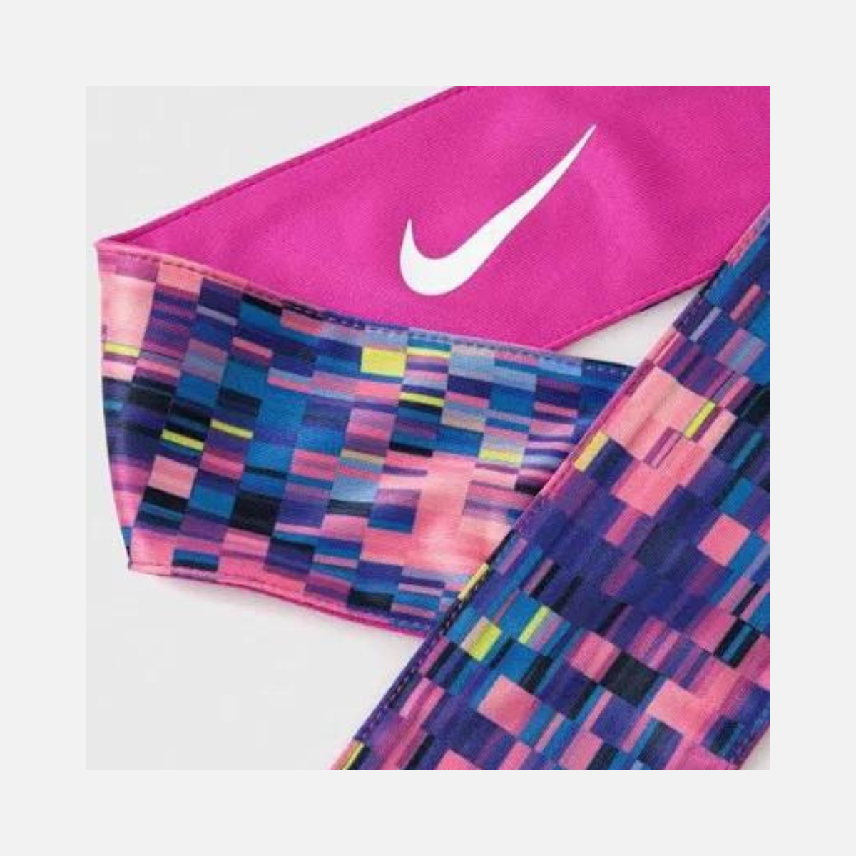 Nike Dri Fit Head Tie -White/Multi