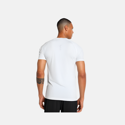 Puma x one8 Men's Seamless Training T-shirt -White-Silver Mist