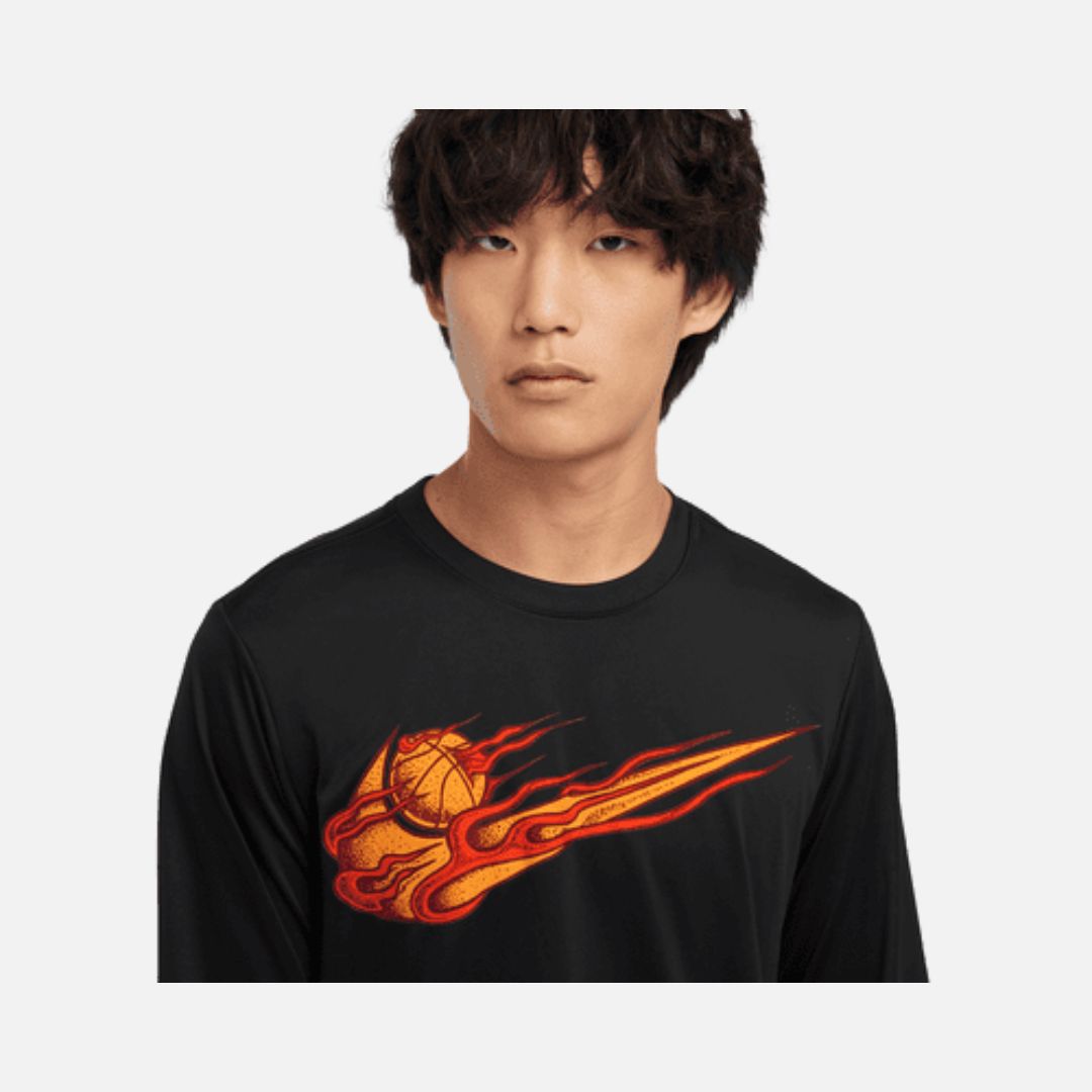 Nike Men's Dri-FIT Long-Sleeve Basketball T-Shirt