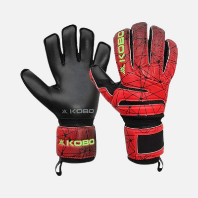 Kobo GKG-06 Football Goal Keeper Gloves Adult -Red