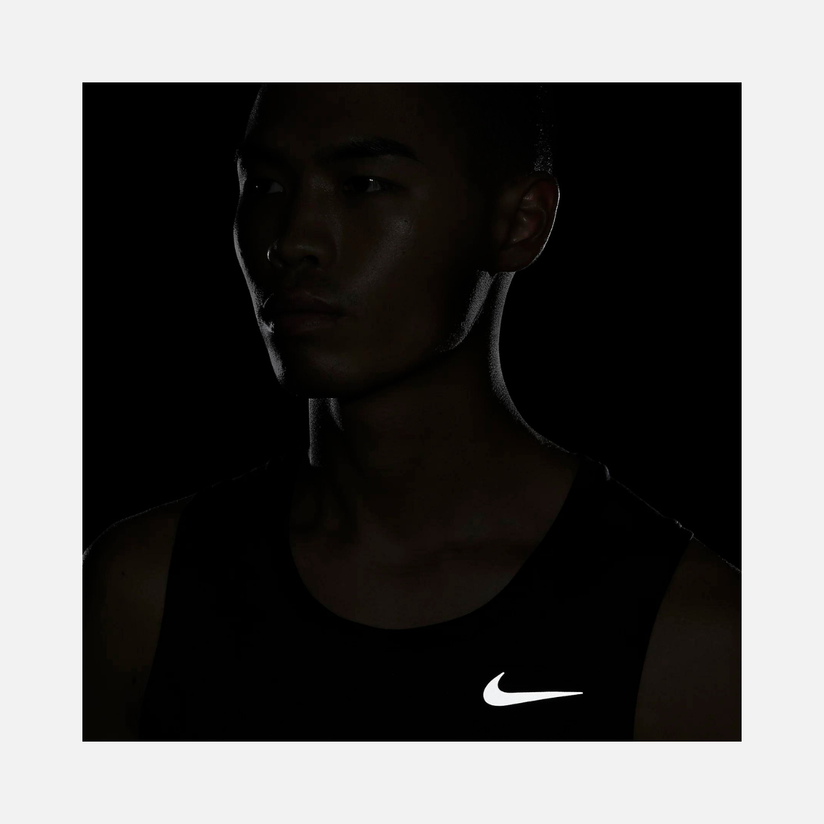 Nike Dri-FIT Miler Men's Running Tank -Black