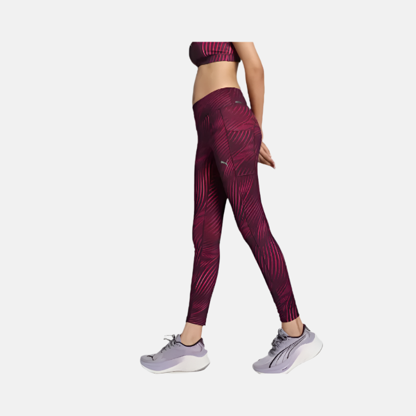 Puma Run Fav Velocity Women's Running Tights -Midnight Plum