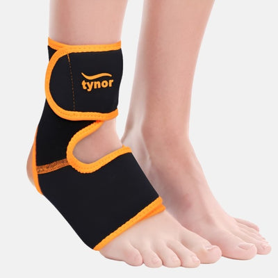 Tynor High Performance Ankle Support Neo -Green/Orange