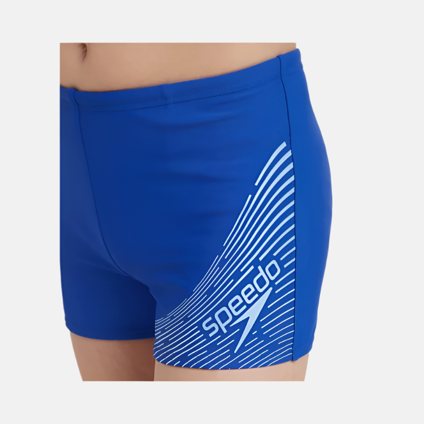 Speedo Endurance 10 Medley Logo Boy's Aquashort -True Cobalt/Curious Blu