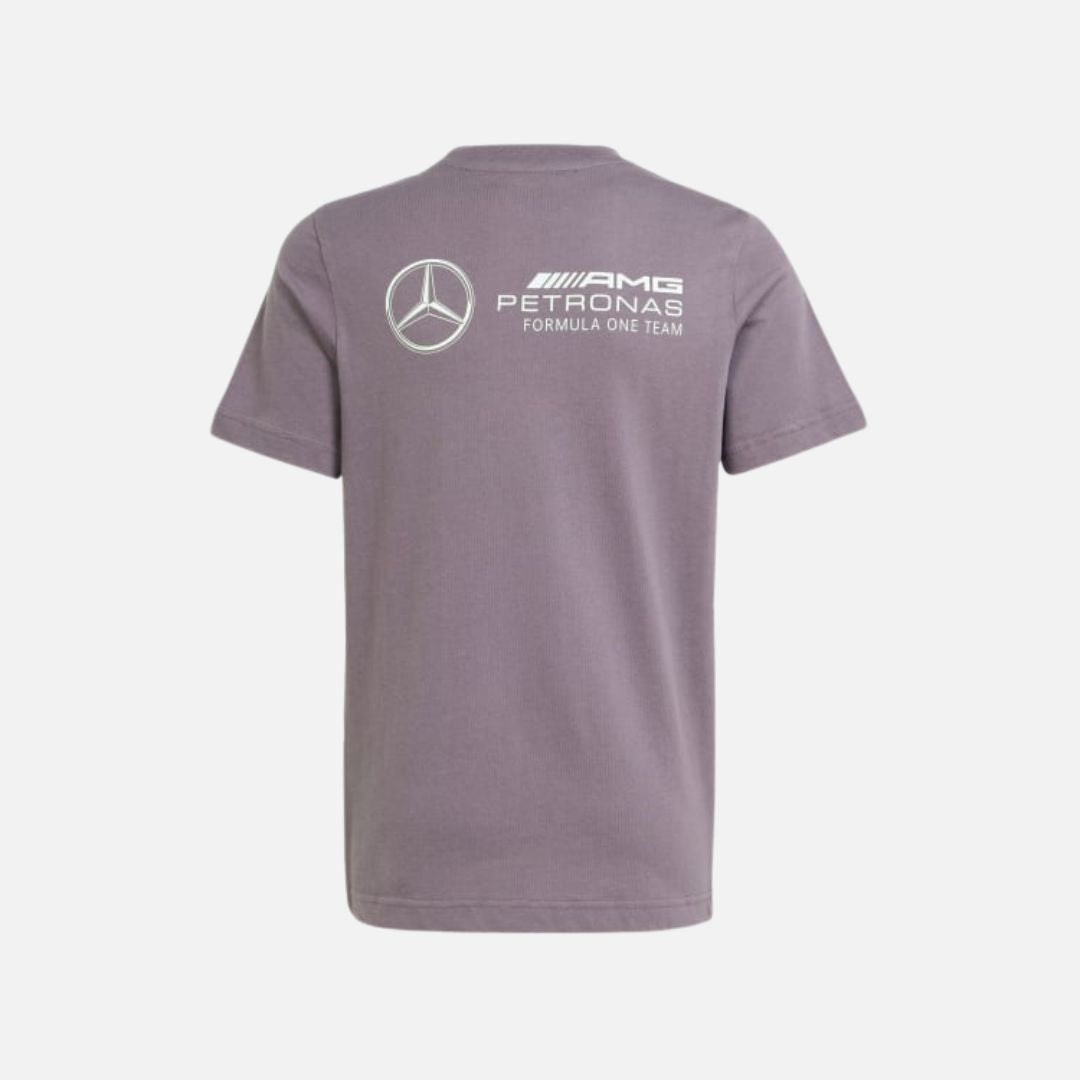 ADIDAS KIDS MERCEDES - AMG PETRONAS FORMULA ONE TEAM PREMIUM WOVEN GRAPHIC T-Shirt