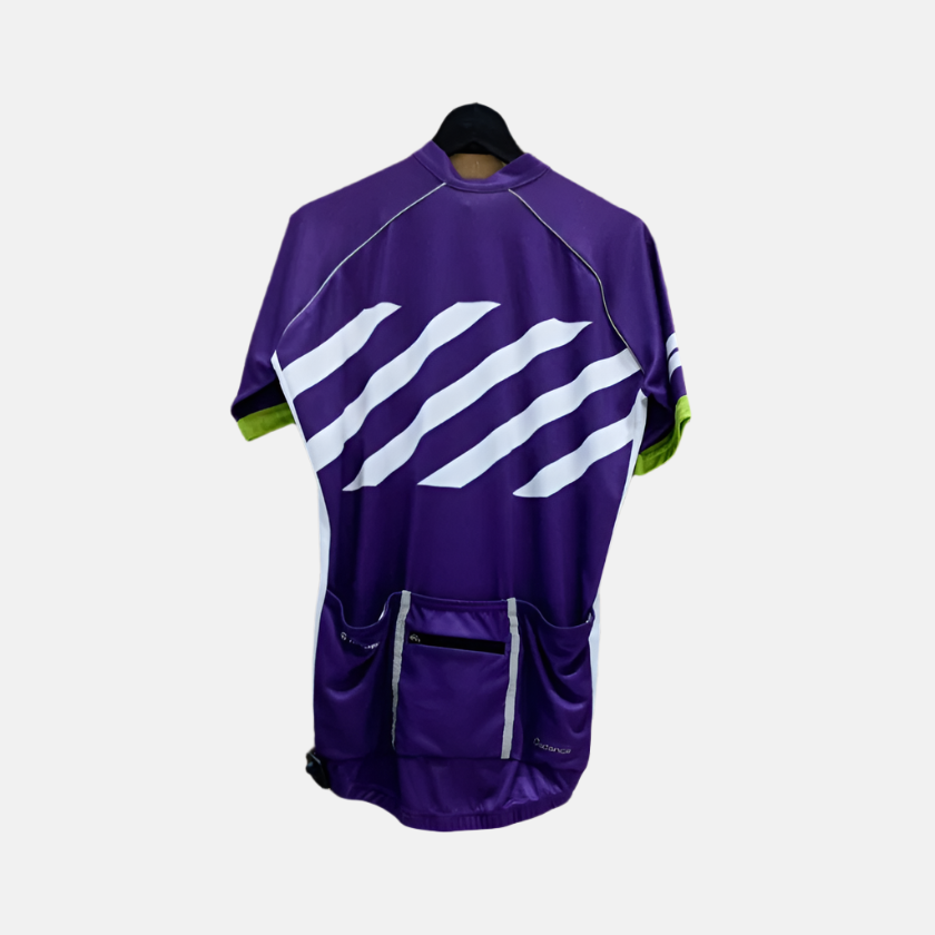 Triumph Cadance Men's Cycling Jersey -Purple/White